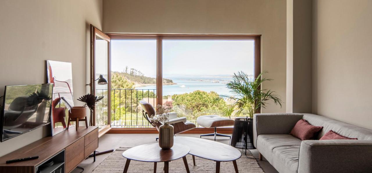 Insua Beach House Pontevedra Bagian luar foto