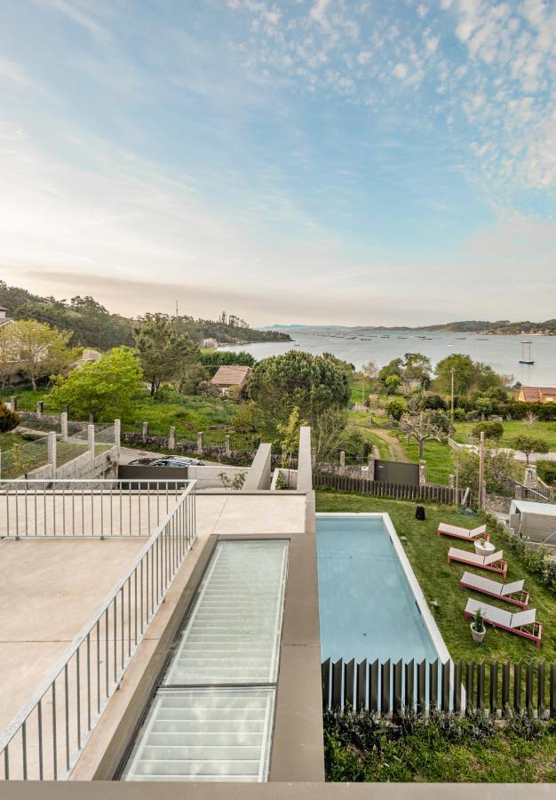 Insua Beach House Pontevedra Bagian luar foto