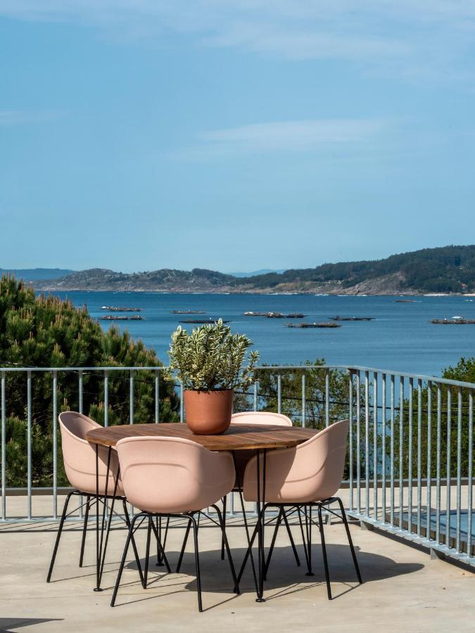 Insua Beach House Pontevedra Bagian luar foto
